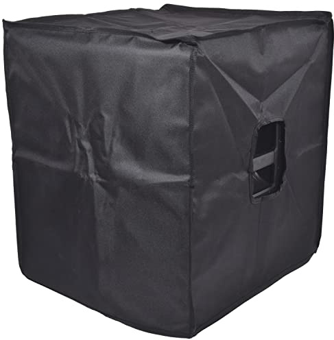 CITRONIC Water Resistant Protective Speaker Slip Covers 15 Inch Bass, CASA15BCOVER, BLACK