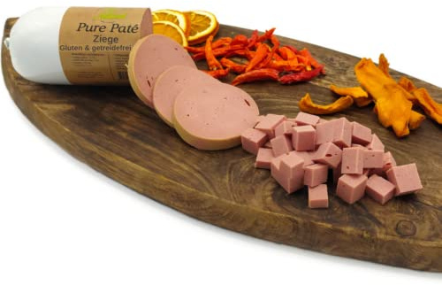 Paw Natural Saucisse pour chien résistante aux coupures | Sans gluten ni céréales | (chèvre, 3 x 400 g)