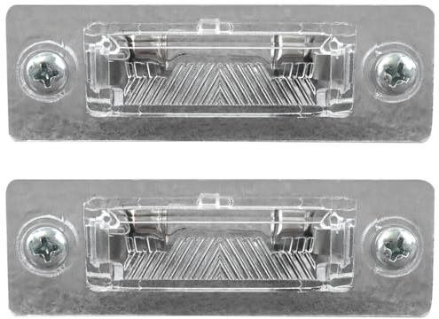 ROBUST 2x Kennzeichenleuchte Licht für Skoda Superb I Volkswagen Caddy Mk3 Mk4 Golf Plus Jetta Mk3 Transporter T5 T6 Multivan V VI Passat Touran 3B5943021 3B5943021A 3B5943021E