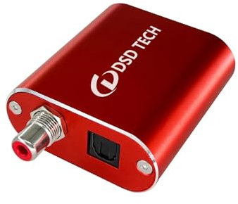 DSD TECH SH-AU02A Supporto adattatore audio SPDIF coassiale da USB a TOSLINK 96K 24Bit