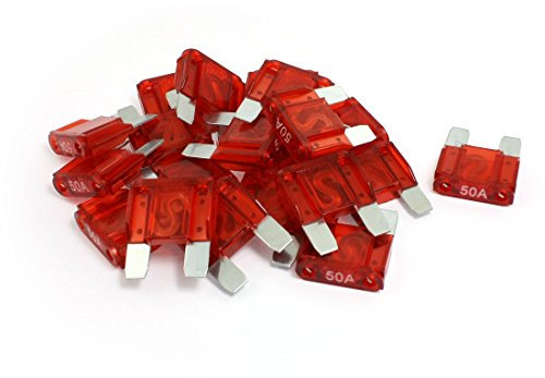 20 Stück 50A Auto Auto Safe Maxi APX Flachsicherung rot Ersatzsicherung