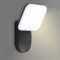 qfzwj 18W Applique Murale Exterieur,IP65 Aluminium Éclairage exterieur,Applique murale avec LED 1600LM Panneau Rotatif,3000K Blanc Chaud luminaire exterieur pour Entrée, Terrasse,Jardin,Patio