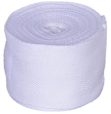 Baoblaze Handgelenkbandagen, Boxbandagen, Handschutz, Baumwolle, Handgelenkstützband, elastische Bandagen, Boxhandbandagen für Sport, Kickboxen, Weiß