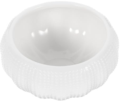 ABOOFAN Tazón De Cerámica Para Aperitivos Tazones De Caviar De Erizo De Mar Pequeño Cuenco Para Postres Helados Y Gastronomía Molecular Para Restaurante 3.14X3.14X1.65In