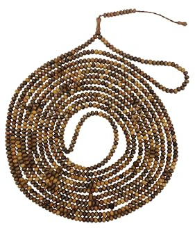 Islamic Bazaar 1000 Perlen Olivenholz Tasbih mit Zähler Tasbeeh Misbaha islamisches Geschenk Tasbih Gebetskette Tesbih 4,5 x 6,5 mm für Dhikr