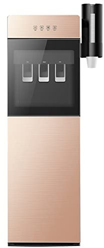 Dispensador de agua de carga inferior con portavasos, dispensador de enfriador de agua caliente y fría, ideal para el hogar, oficina, cafetería, dispensador de enfriador de agua
