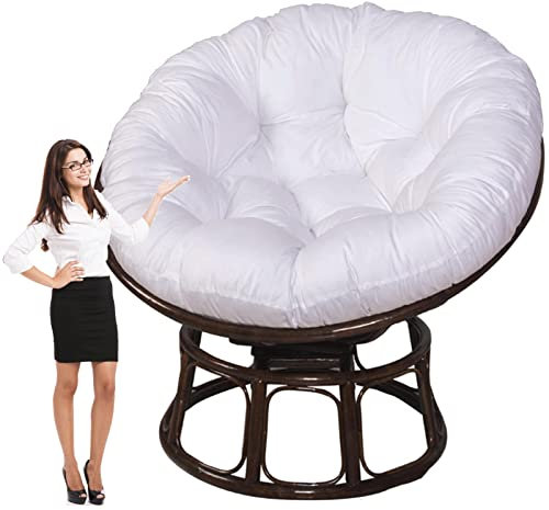 Große wasserdichte Hängeschaukel für Garten, Balkon und Wohnzimmer, extra bequemer Sitz, 170 x 170 cm