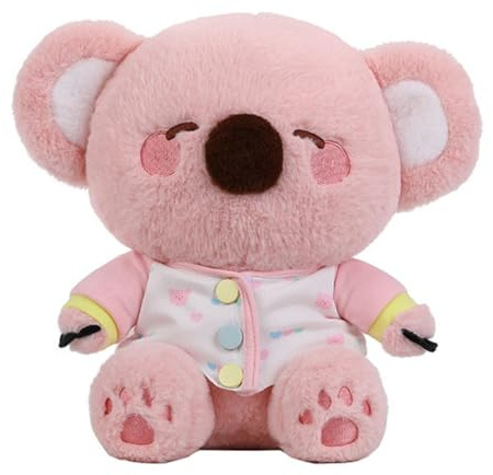 champracer Kuscheltier Koala Plüsch,Flauschiger Stofftier zum Spielen,Plüschtier Kuscheltier Stofftier Koala Bär,Plüsch Spielzeug Plüschtier für Kinder und Baby, (22 cm,rosa)
