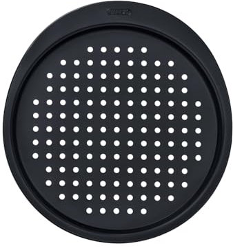 Pyrex - 31cm Glide Metal Round Pizza Tray - PFAS Free Non-Stick Coating - Even Cooking - Durable - Practical XL Handle - Dishwasher Safe