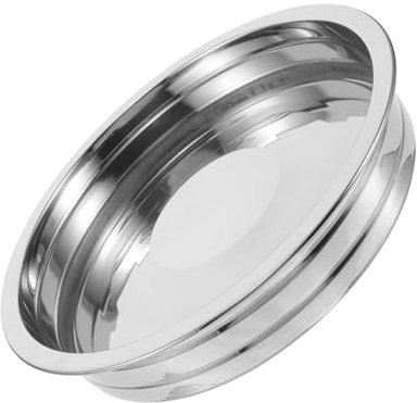 Alipis Plato Sagrada Comunión Grande De Acero Inoxidable Bandeja Para Tartas Religiosas Para Ceremonias De Comunión Fuente Para Hornear Tartas