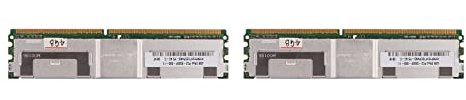 Janasiba Memoria RAM DDR2 de 4 GB (2 unidades, 667 MHz, PC2 5300, 240 , 1,8 V, DIMM con chaleco térmico)