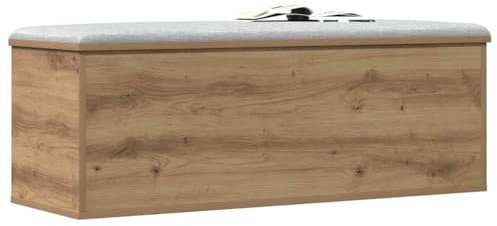 vidaXL Aufbewahrungsbox Artisan-Eiche 102 x 35 x 35 cm Holzwerkstoff | Genug Raum für deine Sachen, Hat einen trendigen, strukturierten Look, Ideal fürs Schlafzimmer oder Wohnzimmer
