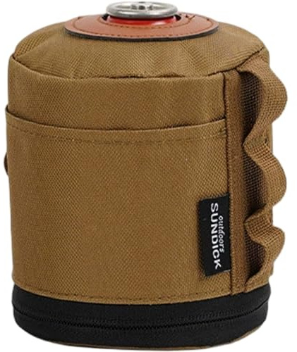 Nirelief Butane Canister Cover Bag Portable Protective Propane Tank Cover Small Pouches Storage Wrap for Camping Hiking Cooking BBQ Accessories Gas Cap Propane Tank Blanket