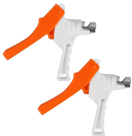 SAFIGLE 2 piezas Herramienta Sacabocados para Riego por Goteo de Perforadora Plástica Compacta y Portátil para Tubos de Irrigación Resistente y Fácil de Usar Jardinería