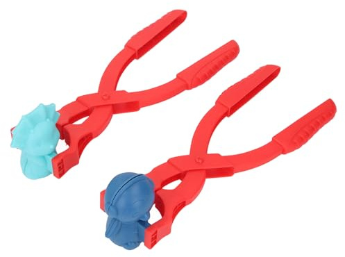SUNGOOYUE Snowball Maker, Durable Plastic Dinosaur Snowball Clips for Winter Fun Outdoor Activities