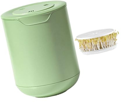 Ldabrye Home Set di germinazione con sistemi di filtraggio integrati Acqua di scala Vassoio di drenaggio efficiente Sistemi di pressione facili da usare Coltivatore automatico di germogli
