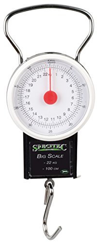 Specitec Waage mit Maßband 22 KG Big Scale Transportwaage,Fischwaage,Hängewaage,Reisewaage