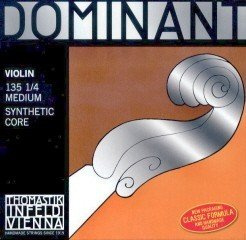 Thomastik Dominant Violinen-Saiten-Set (Größe 1/4 Medium, 135TH