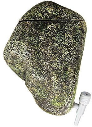 Hobby Terraristik Trickle Rock I 200 ml I 9 x 8 x 14 cm I Tropftränke I Tropfgeschwindigkeit kinderleicht einzustellen I Besonders hochwertiger Kunststoff