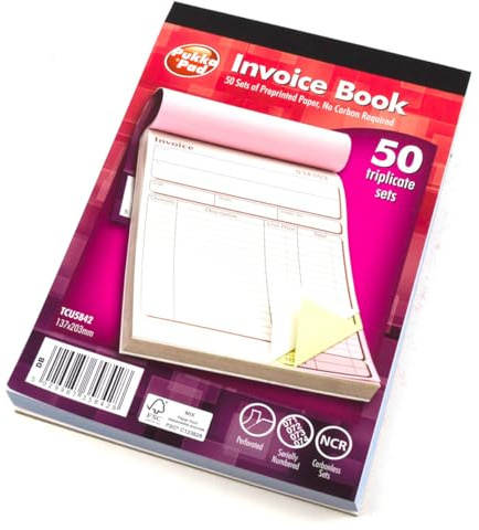 2 X Triplicate Invoice Book
