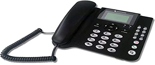 COCOMM F300 - Téléphone Mobile Fixe - 3G - GSM - 128 x 64 Pixels - TFT - Noir