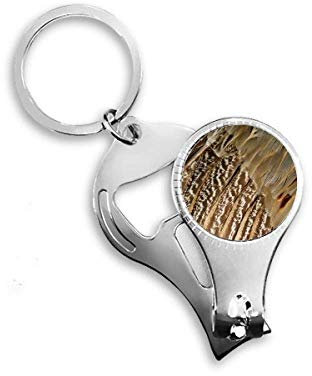 Nagelzange mit Federn, Schlangenmuster, Schlüsselanhänger, Flaschenöffner