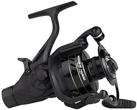 Mitchell MX3 FS Freilauf Baitrunner Style Angelrolle - Aluminium Spule, 5+1 Lager - Friedfisch- und Karpfenangeln, 4000, Schwarz