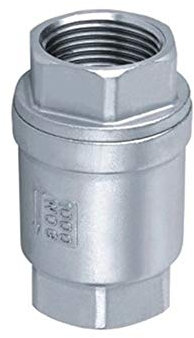 JIYAMI'EN EL H12W-16P 304 Femme en Acier Inoxydable Fil de Fil Bouche Verticale clapet Anti-Retour clapet Anti-Retour (Specification : 1 1/2)