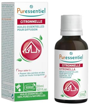 Puressentiel - SOS PUNTURE - Oli Essenziali per Diffusione - Sgraditi alle Zanzare - 100% Puri e Naturali - 30 ml