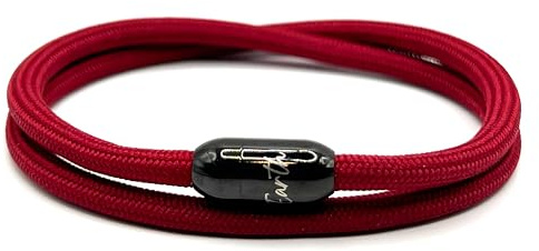 KAROO EARTH JEWELLERY Rope Bracelet | Unisex Braided Paracord Nautical Double Wrap Bracelet with strong Magnetic Clasp | Waterproof surfer bracelet
