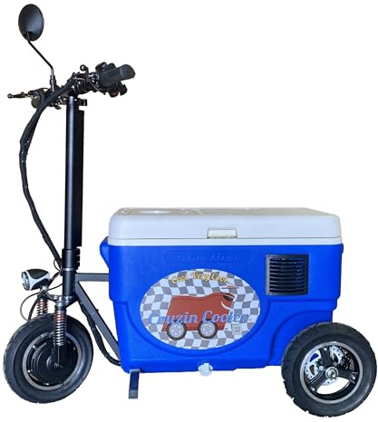 Cruzin Cooler® CZHB Sport X-Li Electric Cooler Scooter, Blue