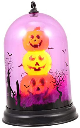 OSALADI Halloween Led Kürbislampe Dekorative Tischlaterne Für Halloween-partys Led-hängelampe Mit Gruseliger Für Bars