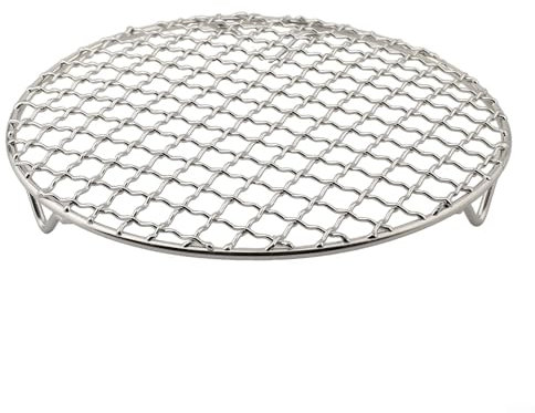 Rundes Kühlgitter in stabiler Ausführung aus 201 Edelstahl (20 cm)