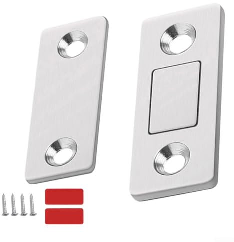 Sistema di chiusura magnetica, 2 pezzi, progettato per fissare diversi tipi di porte