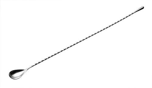 APS 93153 Barlöffel, Edelstahl, mit gedrehtem Stiel, Länge 40 cm