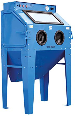 RP-TOOLS Sandstrahlkabine Sandstrahlgerät Sandstrahler Typ 350L mit Absaugung