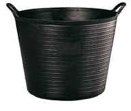 JARDIN202 - Espuerta de plastico de 65L Negro