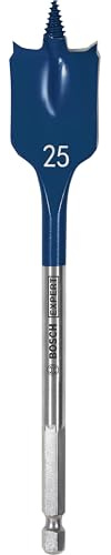 Bosch 1x Expert Self Cut Speed Spade Drill Bits (for Softwood, Particleboard, Ø 25,00 mm, Professional Accessory Drill Driver)