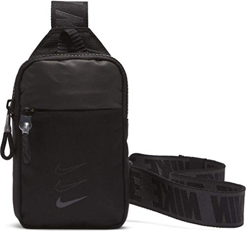 Nike Unisex Nike Sportswear Essentials Gurteltasche, Black/Black/Dk Smoke Grey, S EU