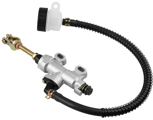 SOLLON Pompe de Maître-cylindre de Frein Arrière pour Yamaha Kawasaki Suzuki Honda Arctic Cat Modifier la Réparation Universelle