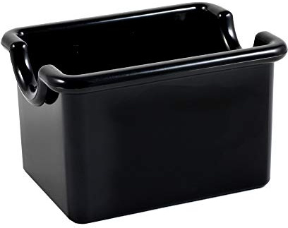 Garnet American Nero-1 pz Azucarero, Plástico, Negro