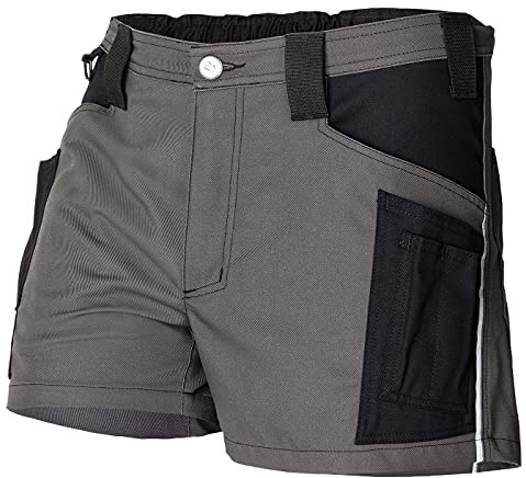 KÜBLER Workwear | KÜBLER ACTIVIQ Arbeitsshorts kurz | Anthrazit/Schwarz | Größe 58