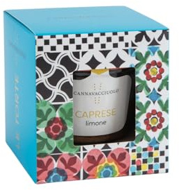 Cannavacciuolo | Torta Caprese al Limone con Liquore al Limoncello e Farina di Mandorle, una variante golosa del classico dolce napoletano, realizzata con la tecnica della vasocottura, 130g, | Con Liquore al Limoncello e Farina di Mandorle, variante golosa, tecnica della vasocottura