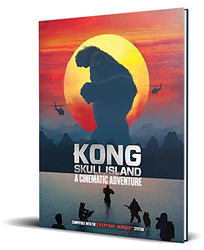 Evil Genius Games Everyday Heroes Kong: Skull Island Cinematic Adventures Roleplaying Game, Orange
