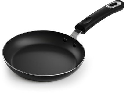 KICHLY Padella antiaderente a induzione (20 cm) con manico rivettato resistente al calore, padella =