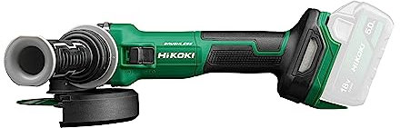 HiKOKI Akku-Winkelschleifer G1812DE (18V, 115 mm, Brushless, M14, Spindelarretierung, Soft-Start, Zubehör, ohne Akku und Ladegerät)