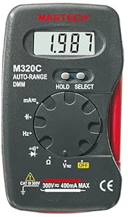 GuliTech M300 M320 M3900 Digital Pocket Pen Type Multimeter Pliers Voltage Circuit Tester Pincers Multimeter Homeheld Professional Electrical Tool(M320)