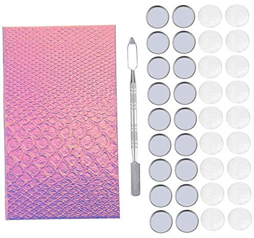BELLIFFY DIY Magnetische Lidschattenpalette Leere Lidschattenbox Sticker-einstellungen Kompakt Für Make-up-Organisation Und Täglichen Gebrauch