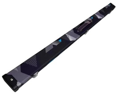 Oshhni Pool Queue-Koffer mit Griff Billard Pool Queue Tragetasche Snooker Queue Aufbewahrungsbox für Sport Billard Praxis Snooker