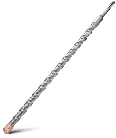 HSAWBIT 20mm x 460mm LONG SDS MASONRY DRILL BIT, SDS PLUS SHANK | TUNGSTEN CARBIDE TIP FOR WALL STONE CONCRETE BRICK